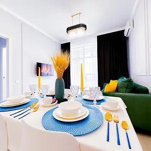 2 Bedroom New Luxe центр города рядом с шатыр кардиохирургия Апартаменты Астана